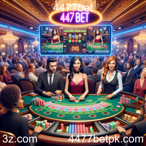 Experimente o Cassino Ao Vivo na 4477bet