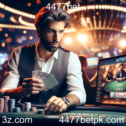 Poker Online: A Emoção do Jogo no 4477bet